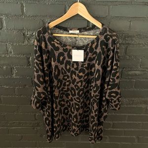 Leopard Print Sweater